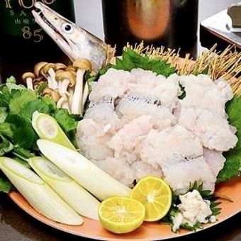 【限定】[鱧フルコース]淡路島、徳島、鳴門で揉まれた鱧を食べ尽くす。鱧三昧贅沢コース！！