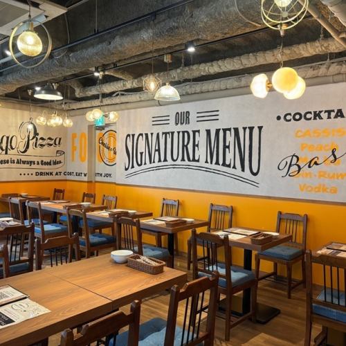 【最大50名までの半貸切可◎】広々とした明るい空間で、大人数でのご宴会はいかがですか?最大50名様までご利用頂けますので、会社での歓送迎会や忘新年会はもちろん、結婚式二次会などあらゆるパーティーシーンに対応可能です。人数やご予算に合わせたプランもご提案できますので、まずはお気軽にお問い合わせください。