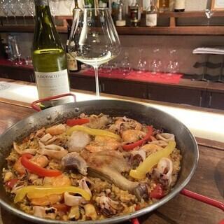 コースで大人気のオリジナルパエリア 単品販売スタート！4500円(税込)