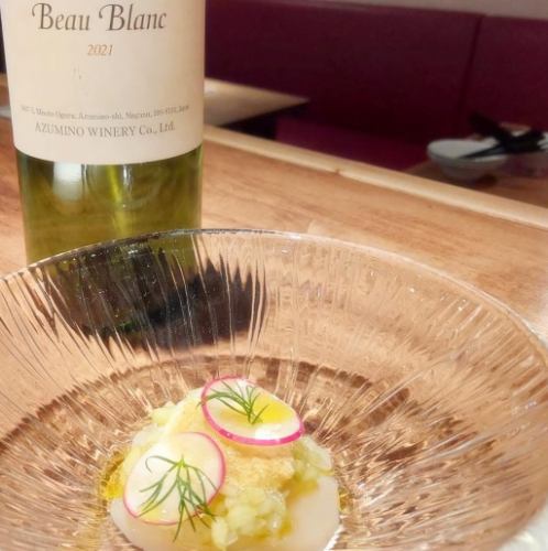 ［前菜・ワインのお供］本日の鮮魚 冷製仕立て