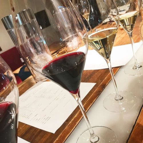 【お得なワイン3杯セット】お好きなワインが3杯選べる！グラスワインセット♪2980円(税込)