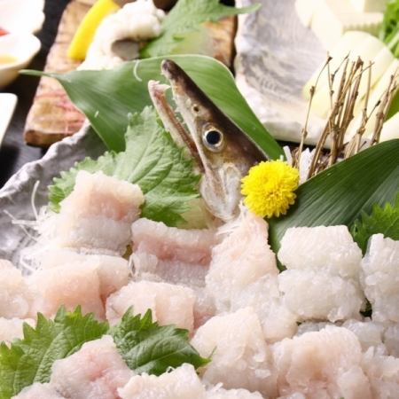 [Summer only] Lunchtime live fish! Conger eel shabu set... 1,680 yen per person (1,848 yen including tax) (reservations accepted for 2 or more people)