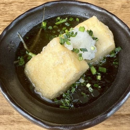 島豆腐のあげだし