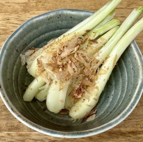 島らっきょうの塩漬け