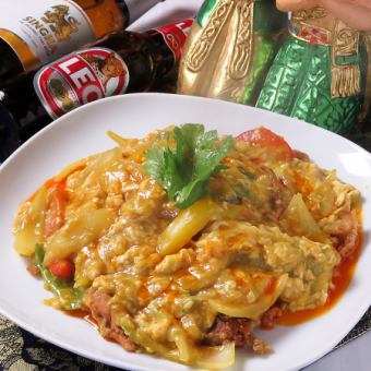 Gai Batmed Amamun (pork, chicken, shrimp)