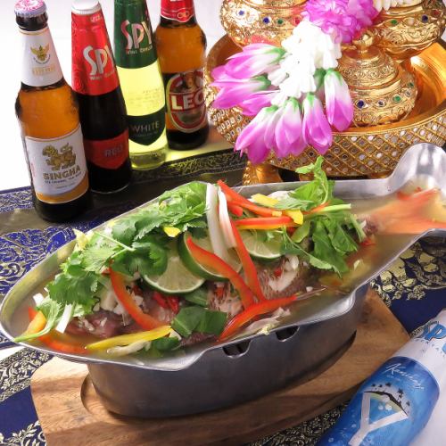 You can also try Thai alcohol that you don't usually drink.