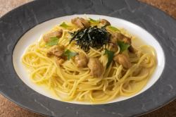 Fresh sea urchin pasta