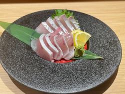 Amberjack sashimi