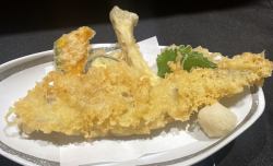 Large conger eel tempura (single item)