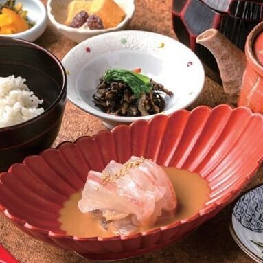 天草鯛の茶漬けご膳