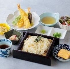 【こだわり御膳】旬彩天ざるうどんセット