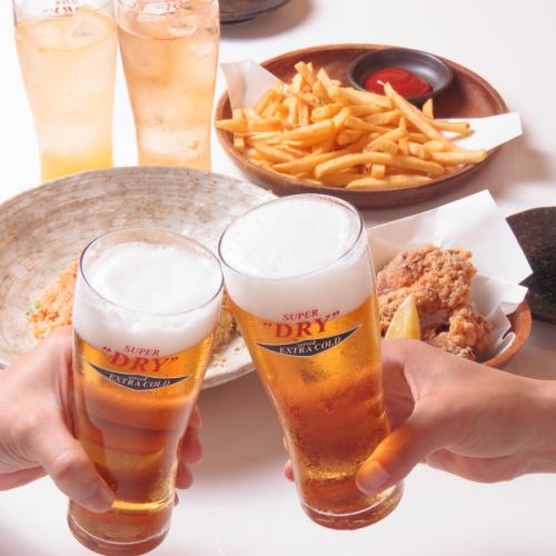 単品飲み放◆無制限飲み放
