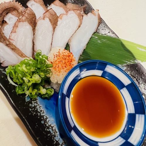 明石ダコの焼きしゃぶポン酢