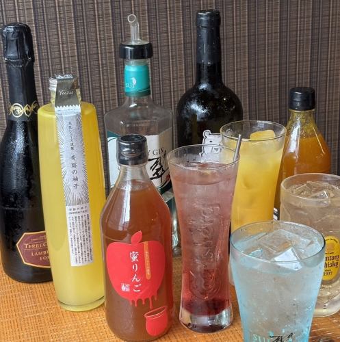 ドリンクにもこだわっております◎