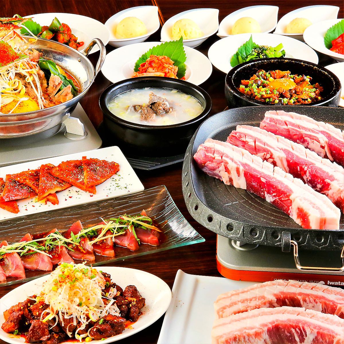 ■ボリューム感満点のコースで当店自慢のお肉を堪能できます！■