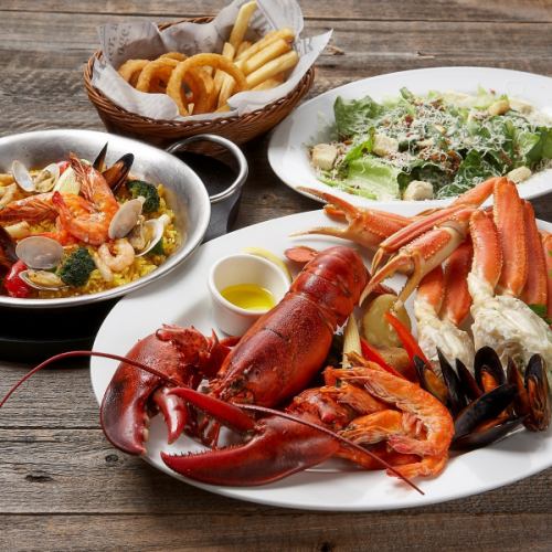 We also have a wide variety of seafood menu sets♪