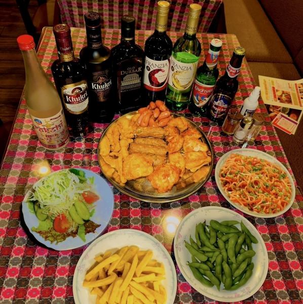 大満足の食べ飲み放題付き♪K.C.スペシャルコース☆5500円→4500円