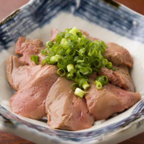White liver pickled in soy sauce