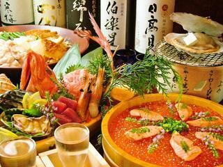 【青叶套餐】适合重要的晚宴!9道菜品 + 东北、宫城地方酒(18种)无限畅饮150分钟 8,800日元 单独配送