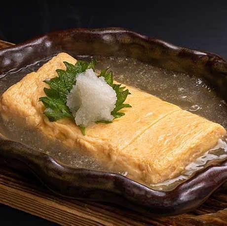 出汁がけ玉子焼き