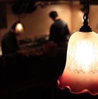 Enjoy local Tohoku sake and cuisine in our restaurant, which is designed to evoke the image of an old Japanese house, with its calming atmosphere created by the light of lamps and carpets.