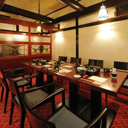 Private rooms available for small groups to large parties.