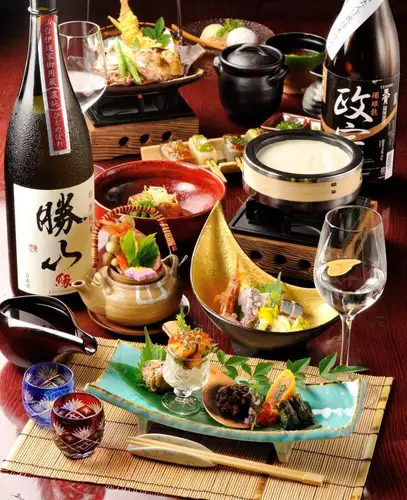 特別な日に！豪華【10000円伊達会席コース】厳選料理9品+地酒・本格焼酎など27種飲み放題2.5時間