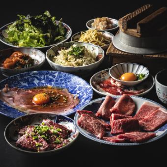 [Mansoku Course] 18 dishes condensed from popular menus, including rare parts