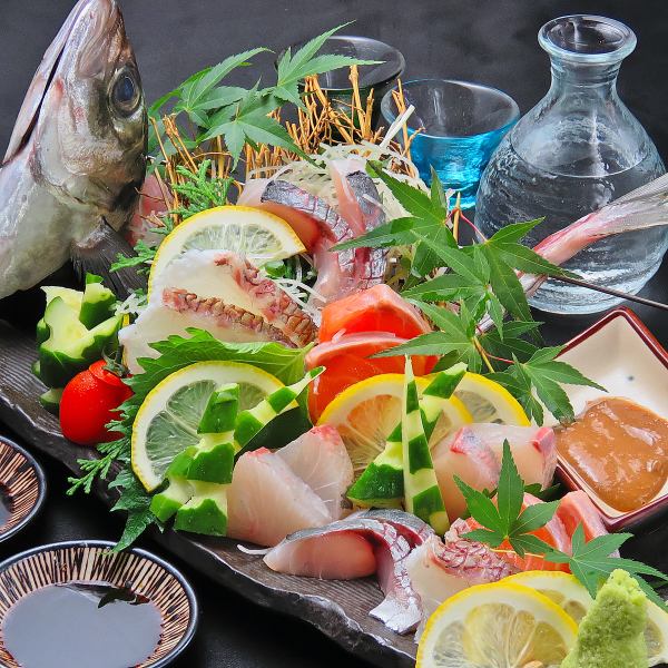 <KAKUREのおすすめ♪>Assorted sashimi for 2 people