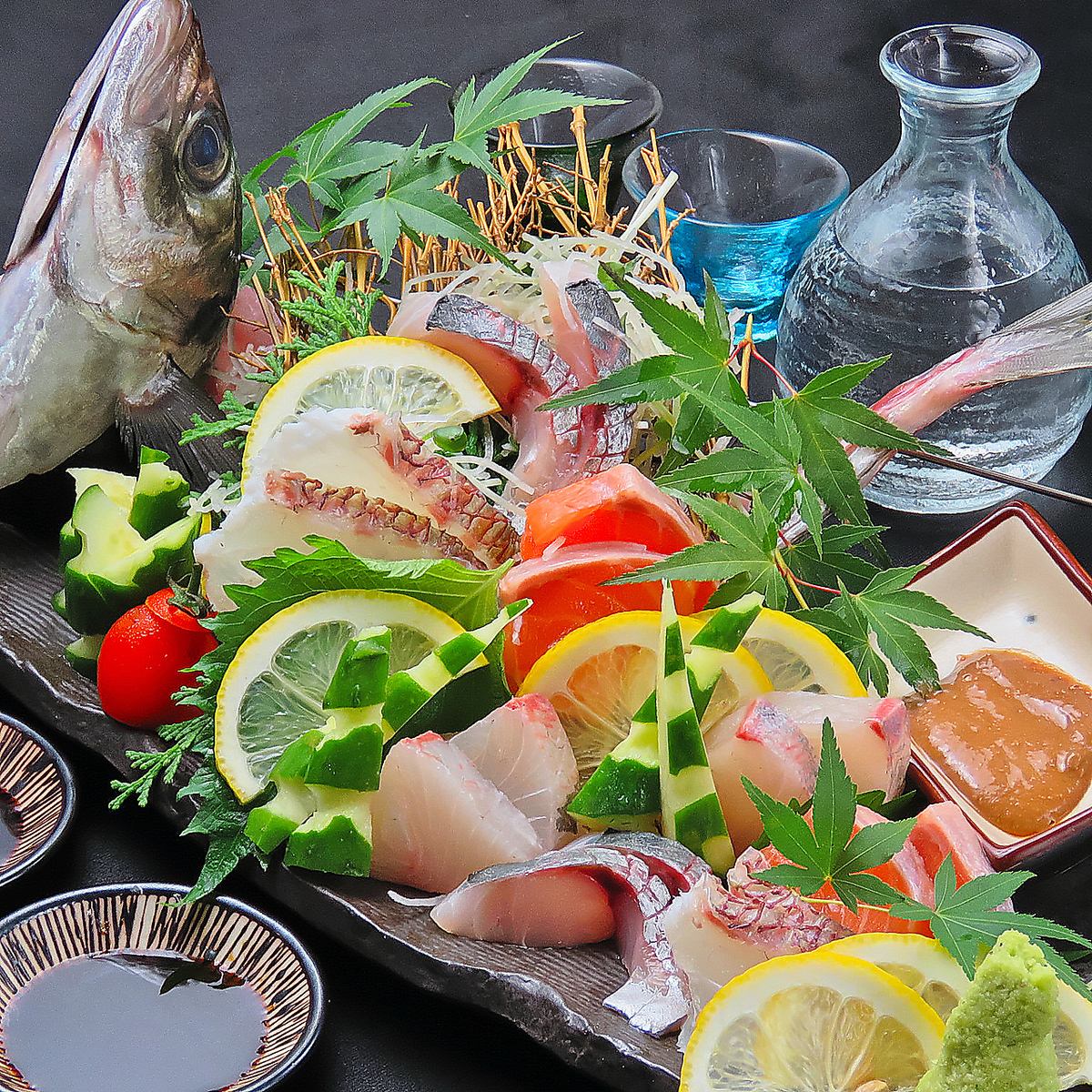 Outstanding freshness! You can eat discerning seafood ★