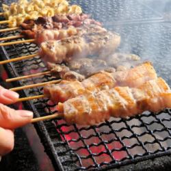 10 skewers of yakitori