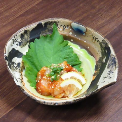 自制红虾泡菜
