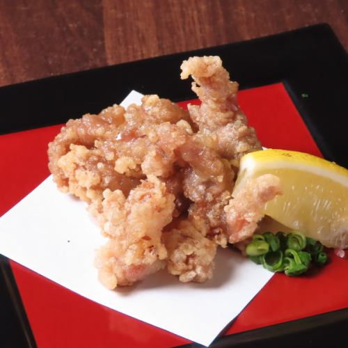 砂ずりのコリコリ唐揚げ