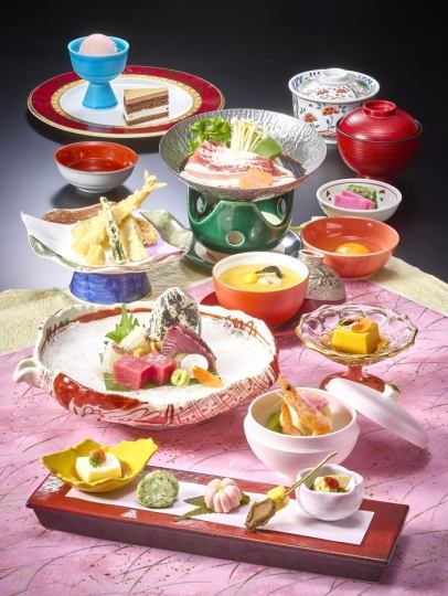 From 2/26 to 4/22 <Spring Celebration> Seasonal Kaiseki Course ~Yoshino~ 10 dishes total, 4,620 yen