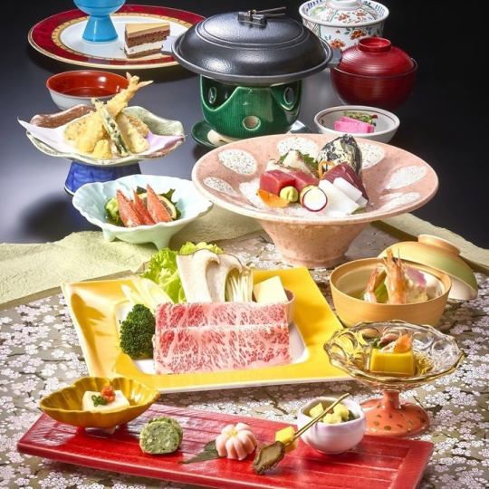 2/26～4/22まで≪春の祝宴≫季節会席～葵～全11品・7920円