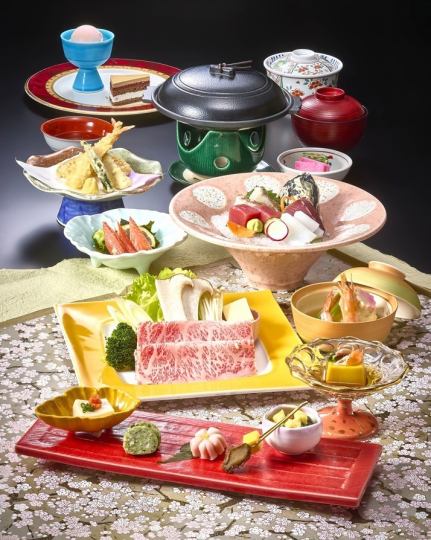 From 2/26 to 4/22 <Spring Celebration> Seasonal Kaiseki ~Aoi~ 11 dishes total, 7,920 yen