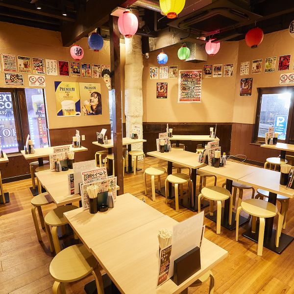 [Banquets OK for up to 40 people] Near the west exit of Ikebukuro Station! Why not hold a banquet at Suiteba, which is easily accessible on your way there and back? The restaurant is fully equipped with tables of various sizes! We accept reservations for banquets of up to 40 people! We can change the table layout to suit the number of people, so please feel free to visit us ♪