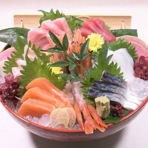 Specially selected 7 kinds of sashimi