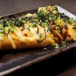 【納豆オムレツ】