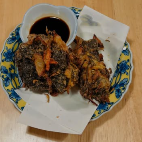 Mozuku tempura