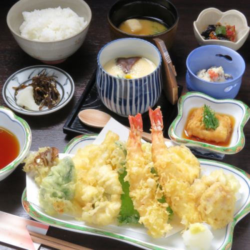 Tempura set menu