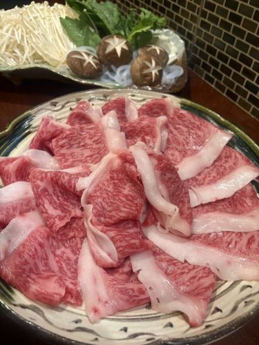 【単品】上しゃぶ⇒6600円☆1名様からご用意☆