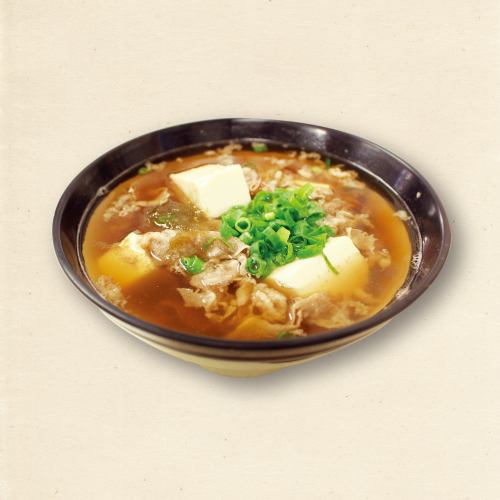 大阪的一道家常菜，肉豆腐汤