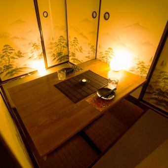 ◆テーブル個室席◆扉付個室席を豊富にご用意