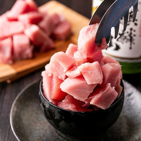 まぐろのぶつ切り盛り