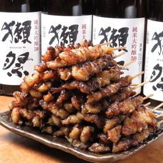 鶏皮串タワー（10本、15本、21本）