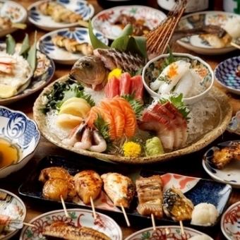 ■3時間飲み放題付『プレミアムコース』極上生本マグロと創作料理〈全11品〉10000円⇒8000円