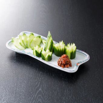 ピり辛みそきゅうり