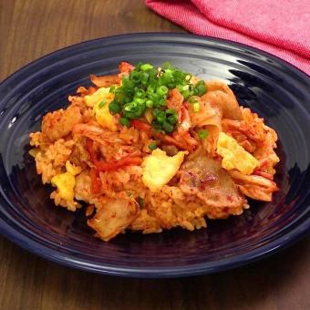 キムチ炒飯