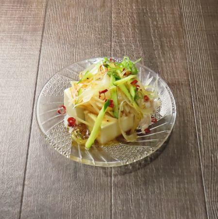 豆もやしと豚しゃぶの中華風さっぱり奴